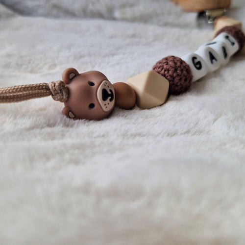 Attache Tétine Petit Ours