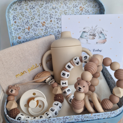 Newborn gift set little bear